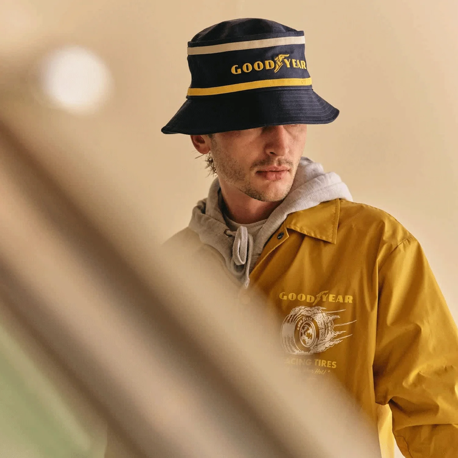 Brixton x Goodyear Service Bucket Hat - Image 5