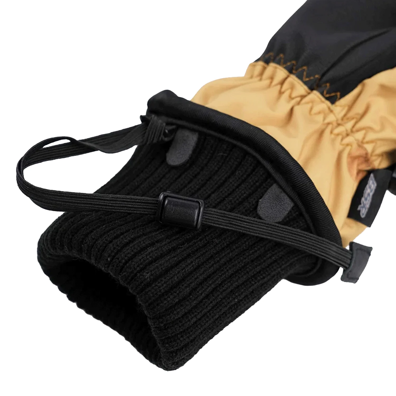 Bsrabbit 3D Bearrabbit Zipper Pocket Glove Brown - Image 2