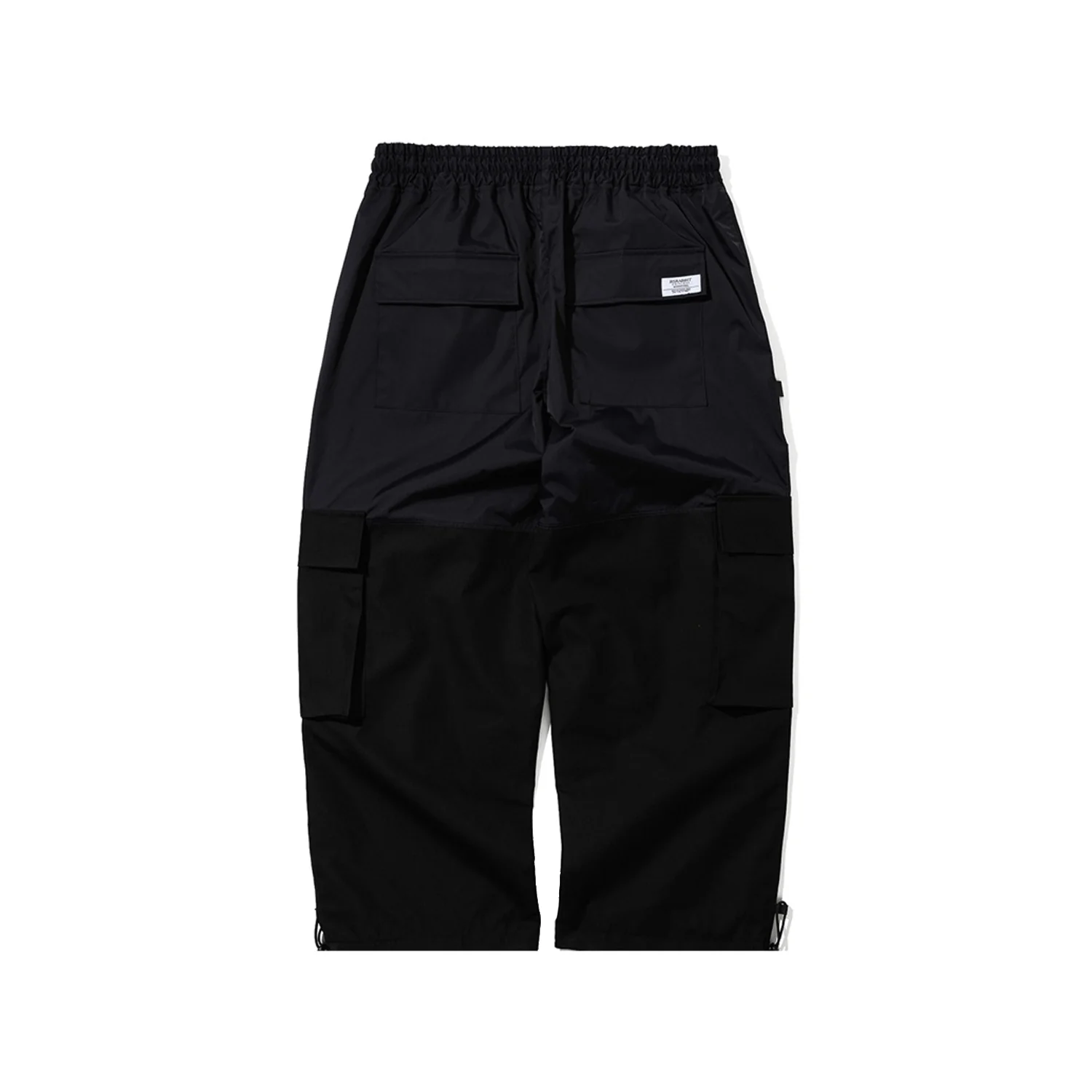 Bsrabbit Big Cargo Super Wide Ventilation Pant Black - Image 2