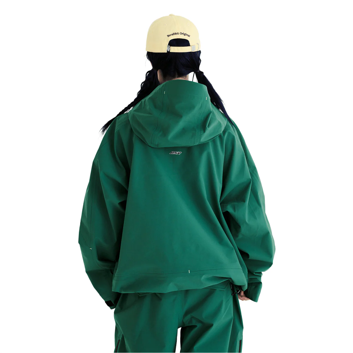 Bsrabbit BSR Hooded 3L Seam Sealing Jacket 2025 Green - Image 2