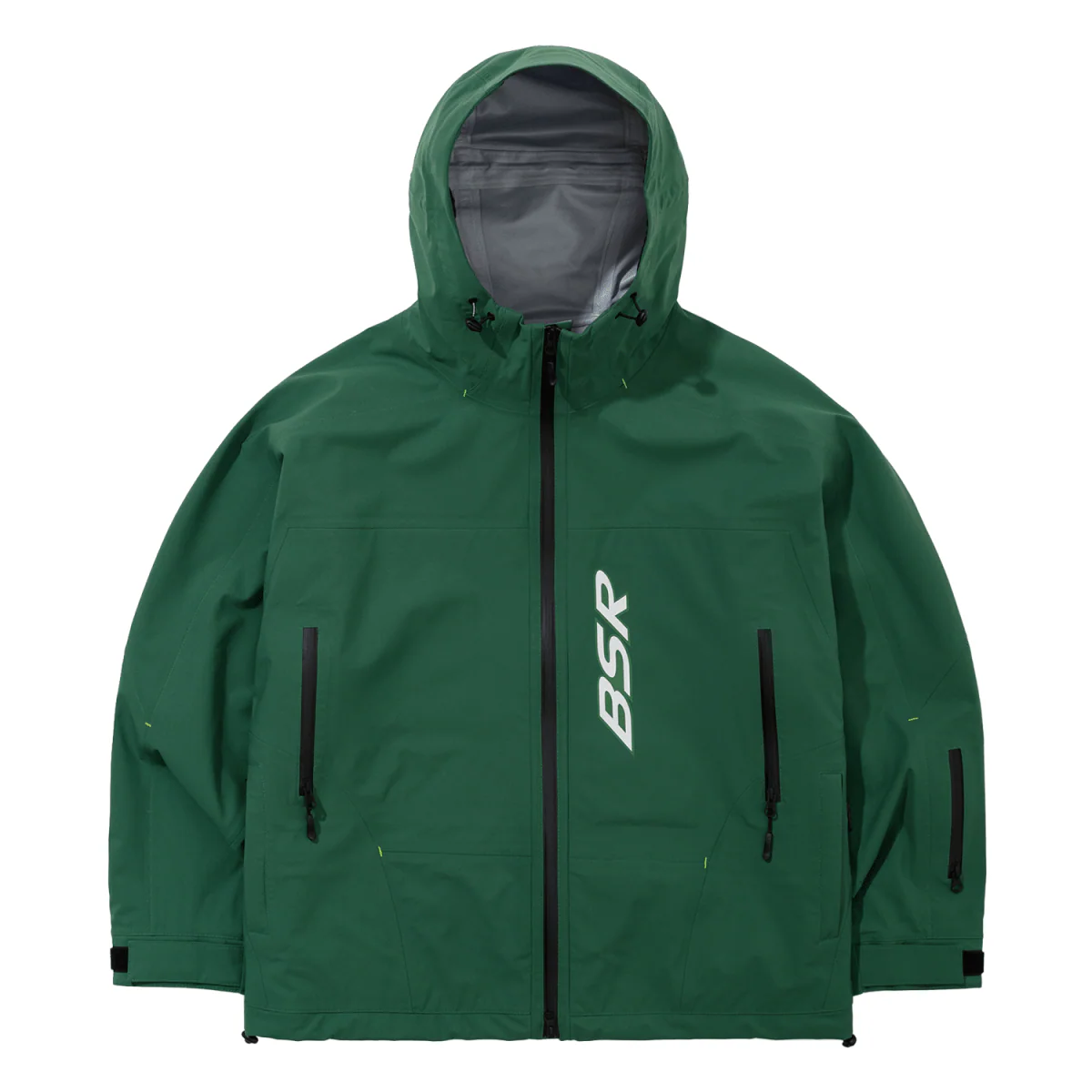 Bsrabbit BSR Hooded 3L Seam Sealing Jacket 2025 Green - Image 4