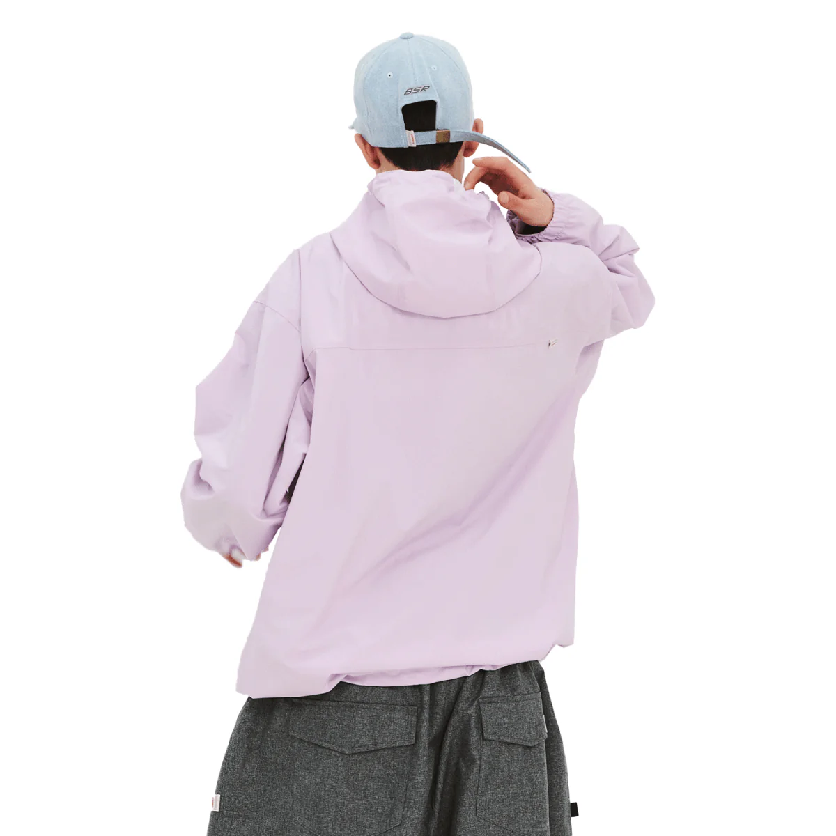 Bsrabbit BSR Hooded Anorak Jacket 2025 Pastel Purple - Image 2