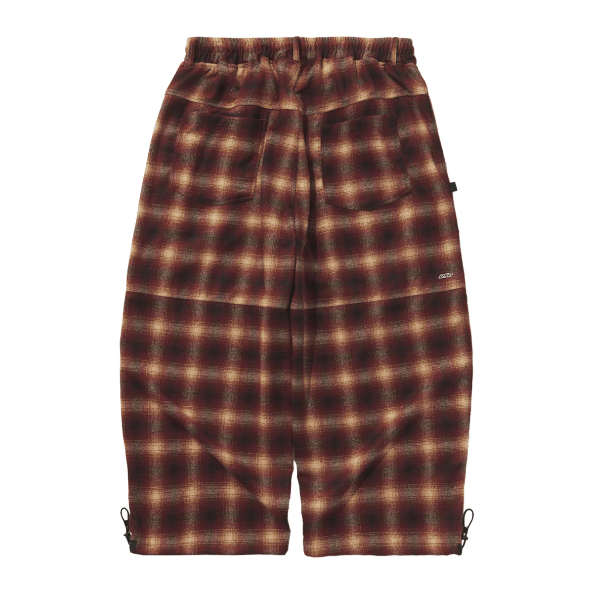 Bsrabbit DSXBS New Super Wide Pant 2025 Red Check - Image 3