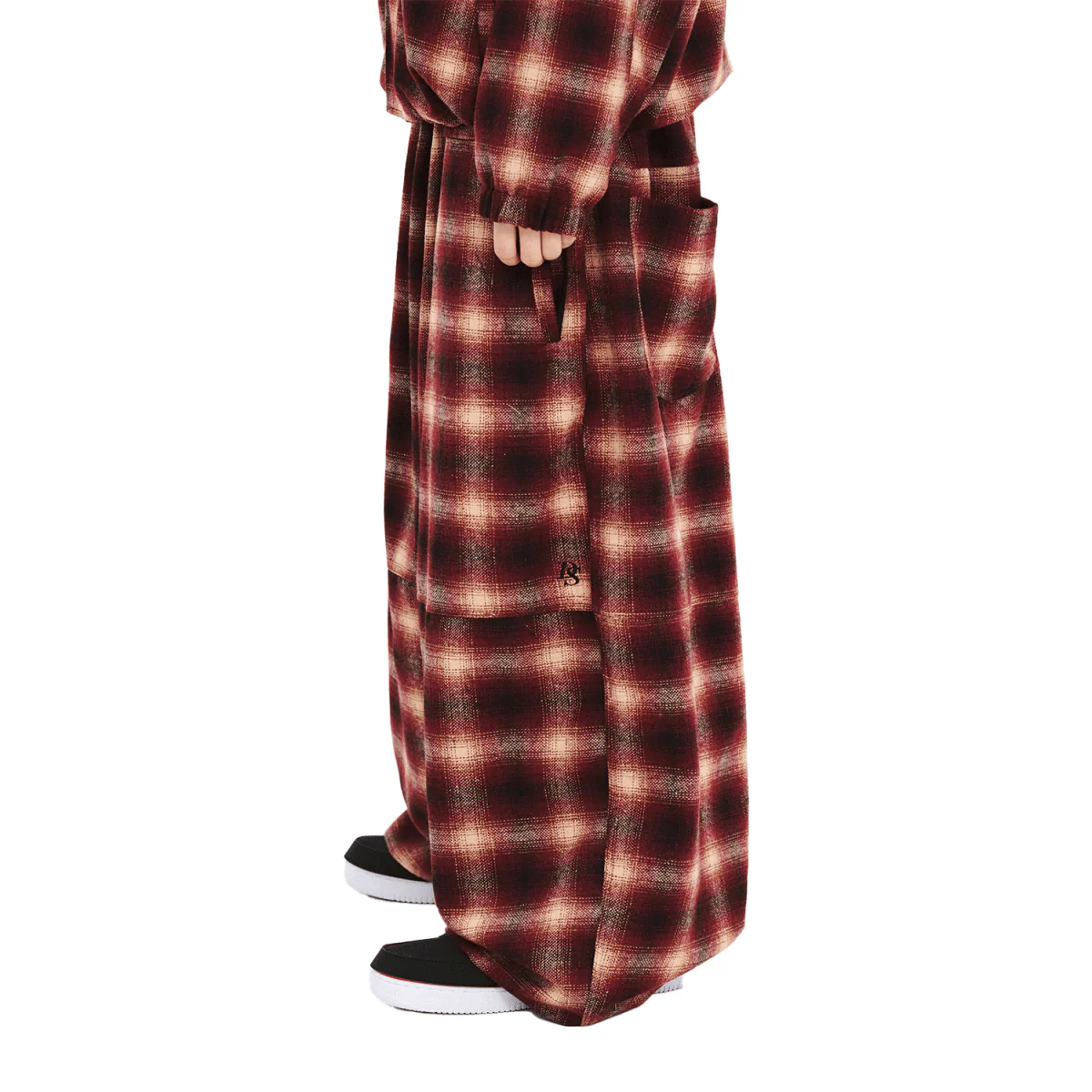 Bsrabbit DSXBS New Super Wide Pant 2025 Red Check - Image 4
