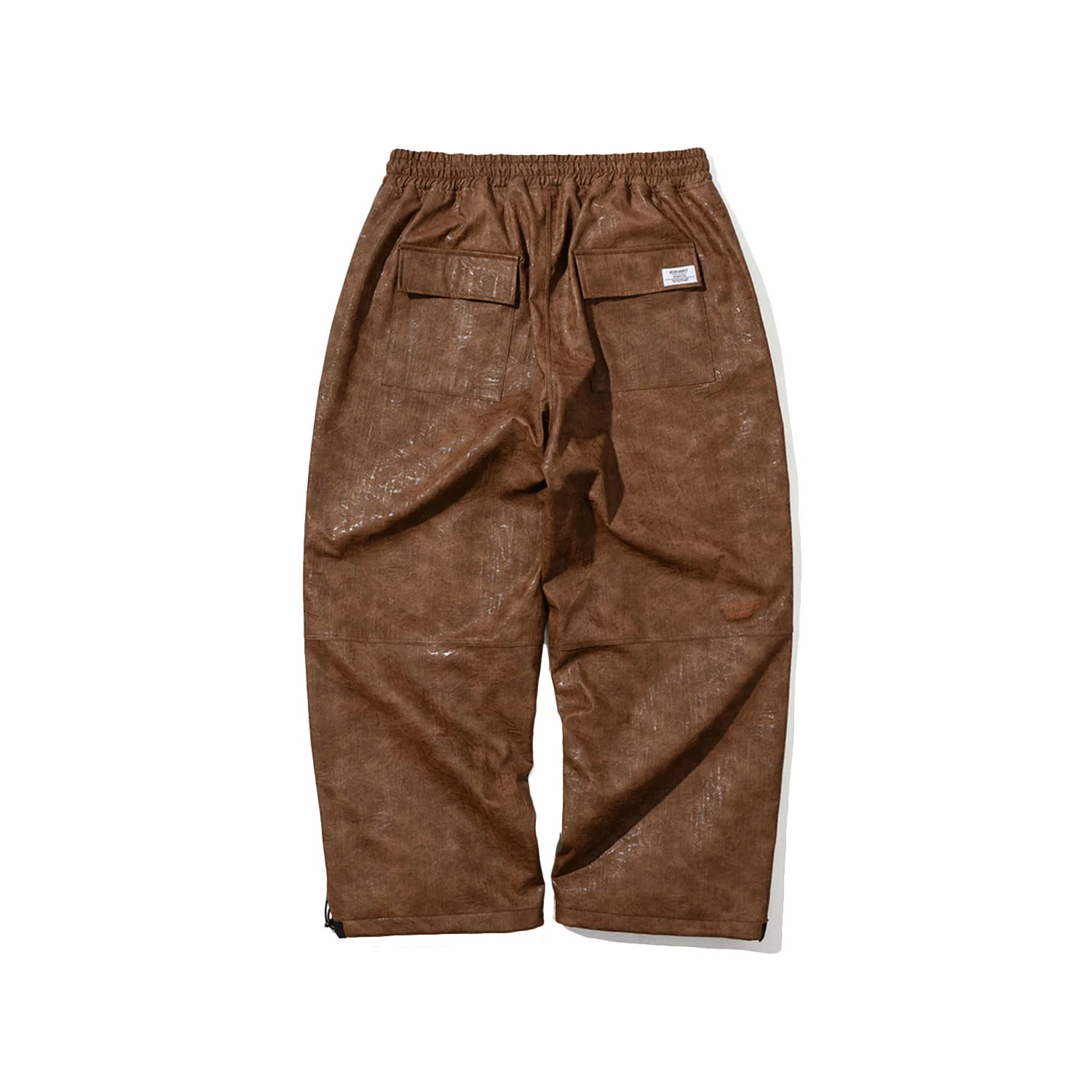 Bsrabbit DSXBS Super Wide Ventilation Pant Brown Leather - Image 2