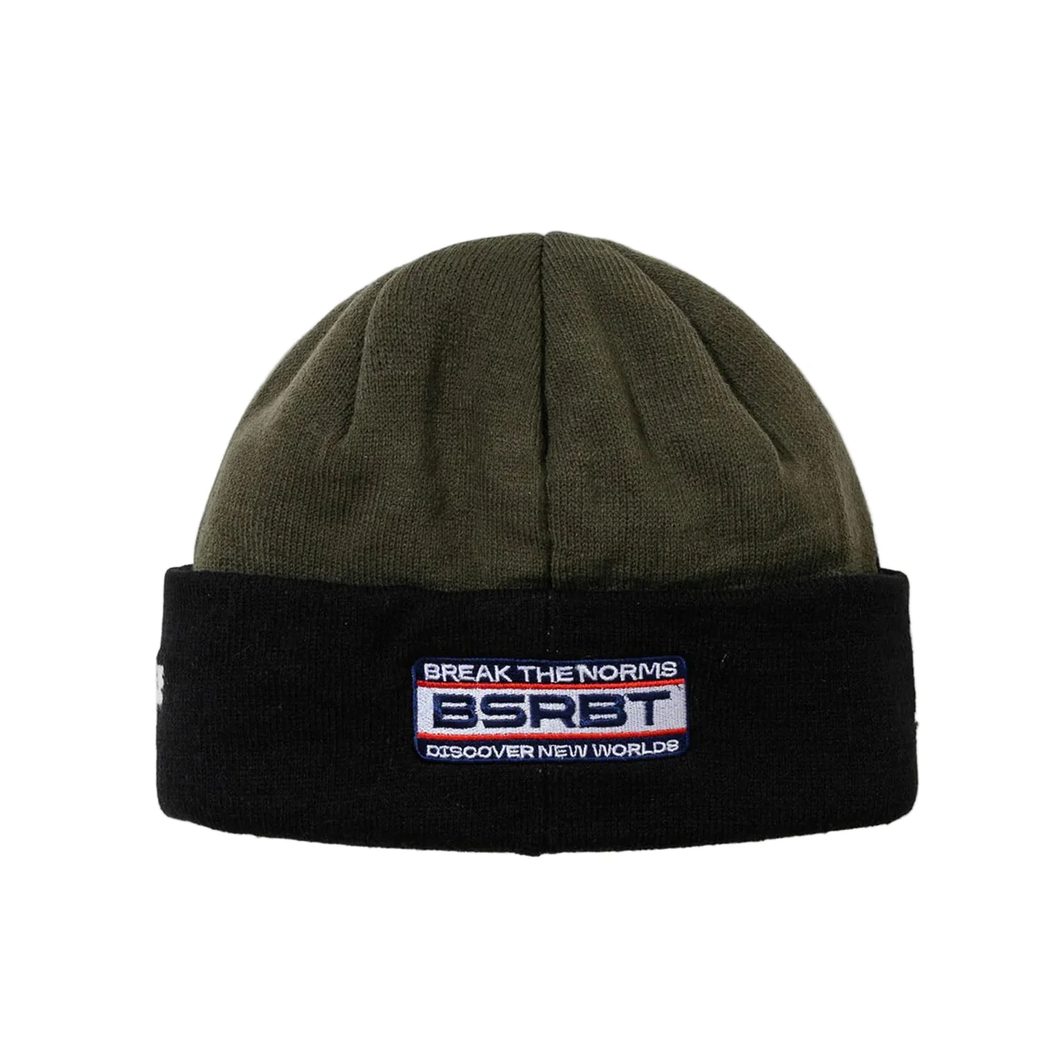 Bsrabbit Flame Double Sided Artwork Beanie Ash Green - Image 2