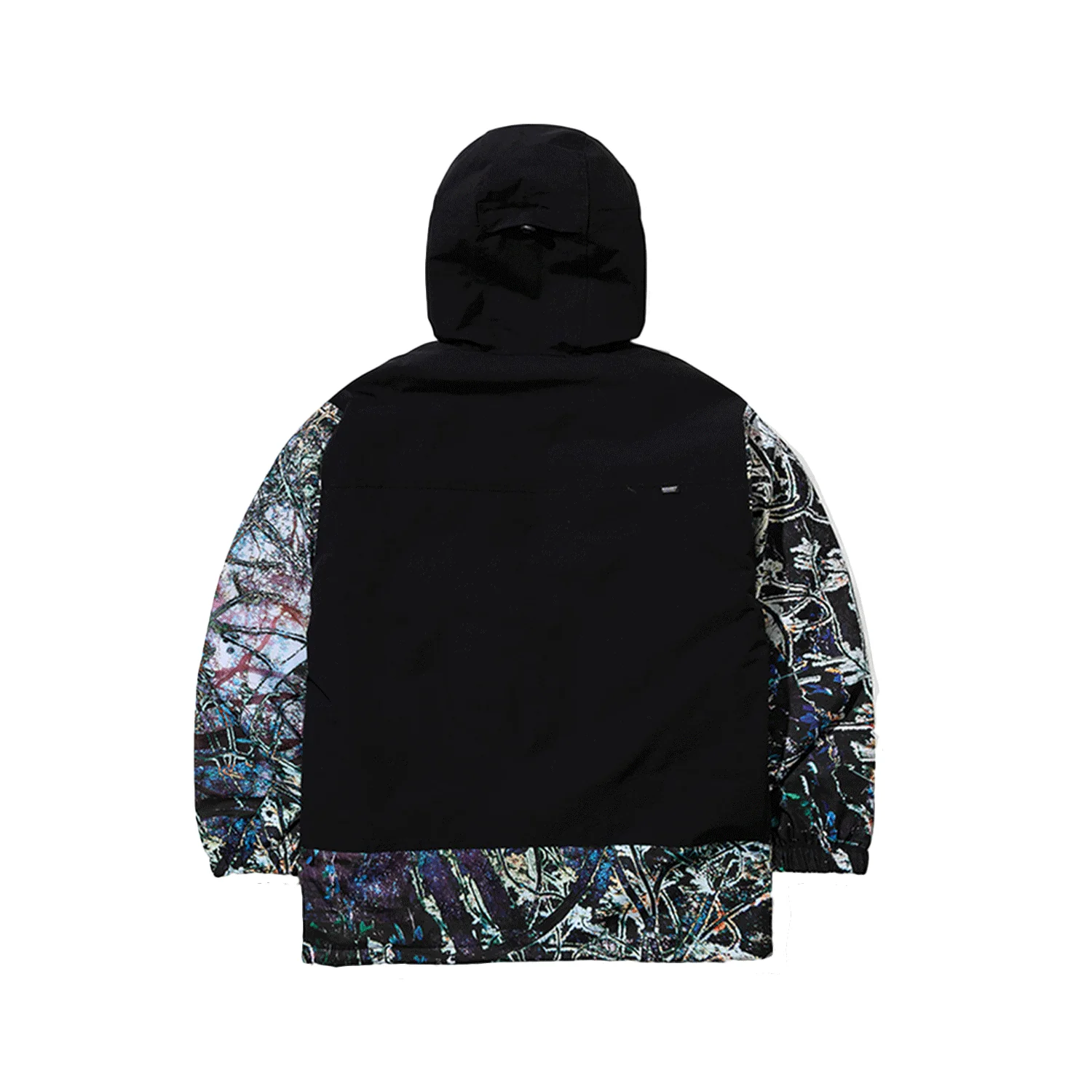 Bsrabbit High Hooded Jacket Black Snowflake - Image 2