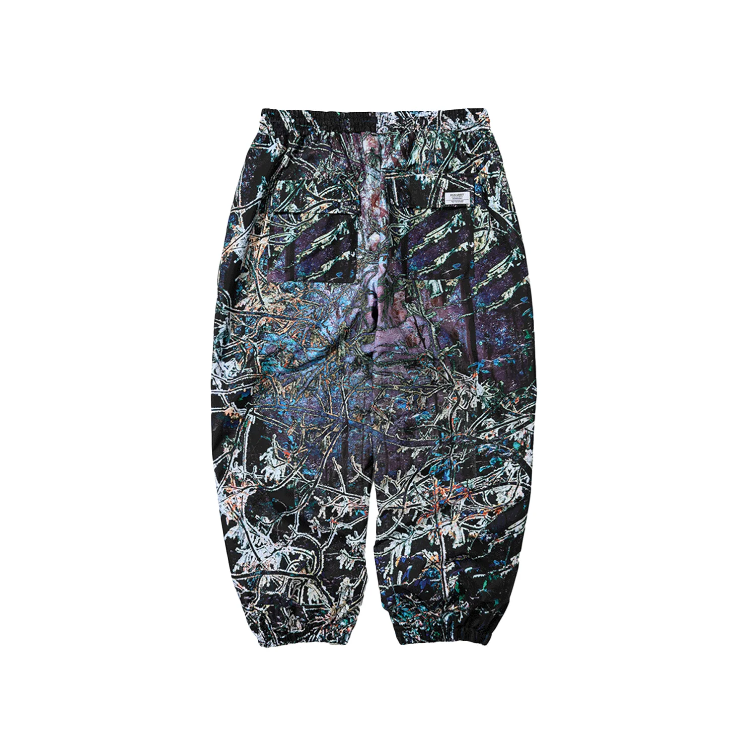 Bsrabbit ISD High Super Wide Jogger Pant Black Snowflake - Image 2