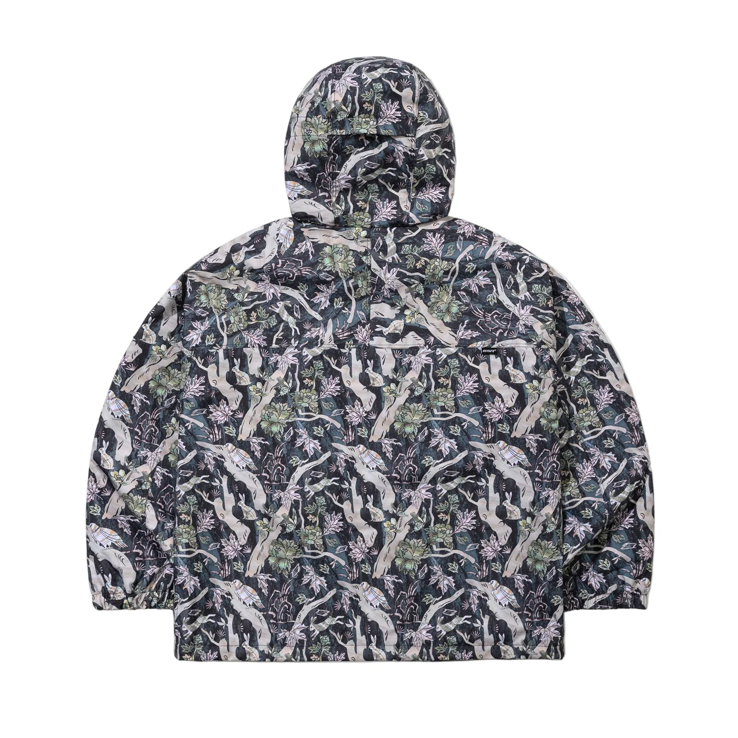 Bsrabbit Kr Jagae Art Hooded Jacket 2026 Green - Image 2