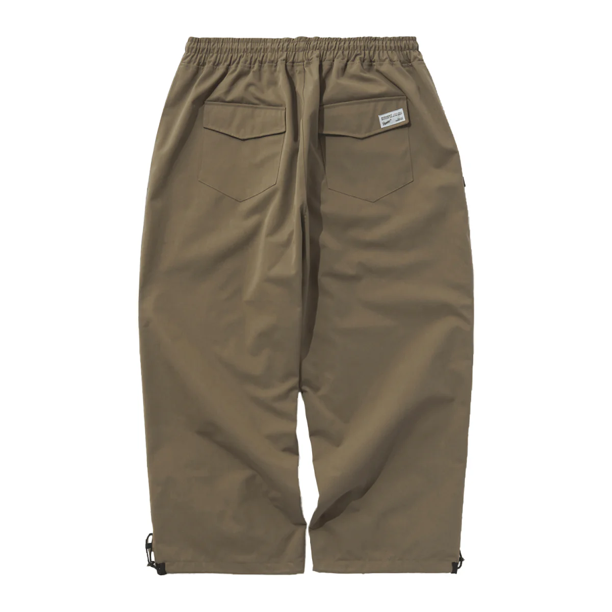 Bsrabbit Logo Cotton Super Wide Ventilation Pant 2025 Brown - Image 3
