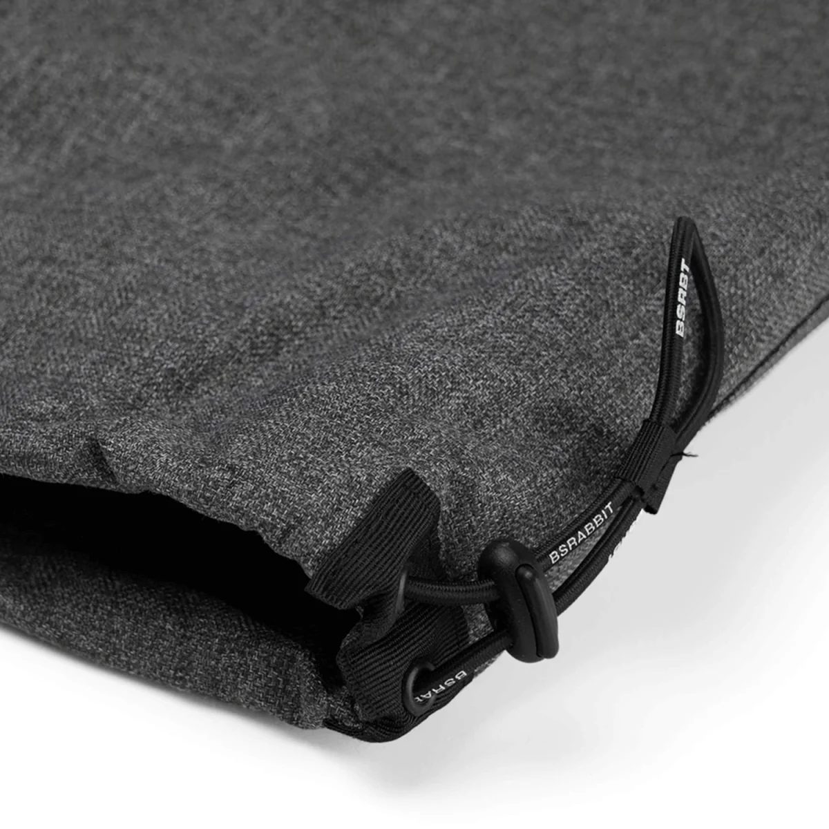 Bsrabbit Logo Herringbone Super Wide Ventilation Pant 2025 Charcoal - Image 4