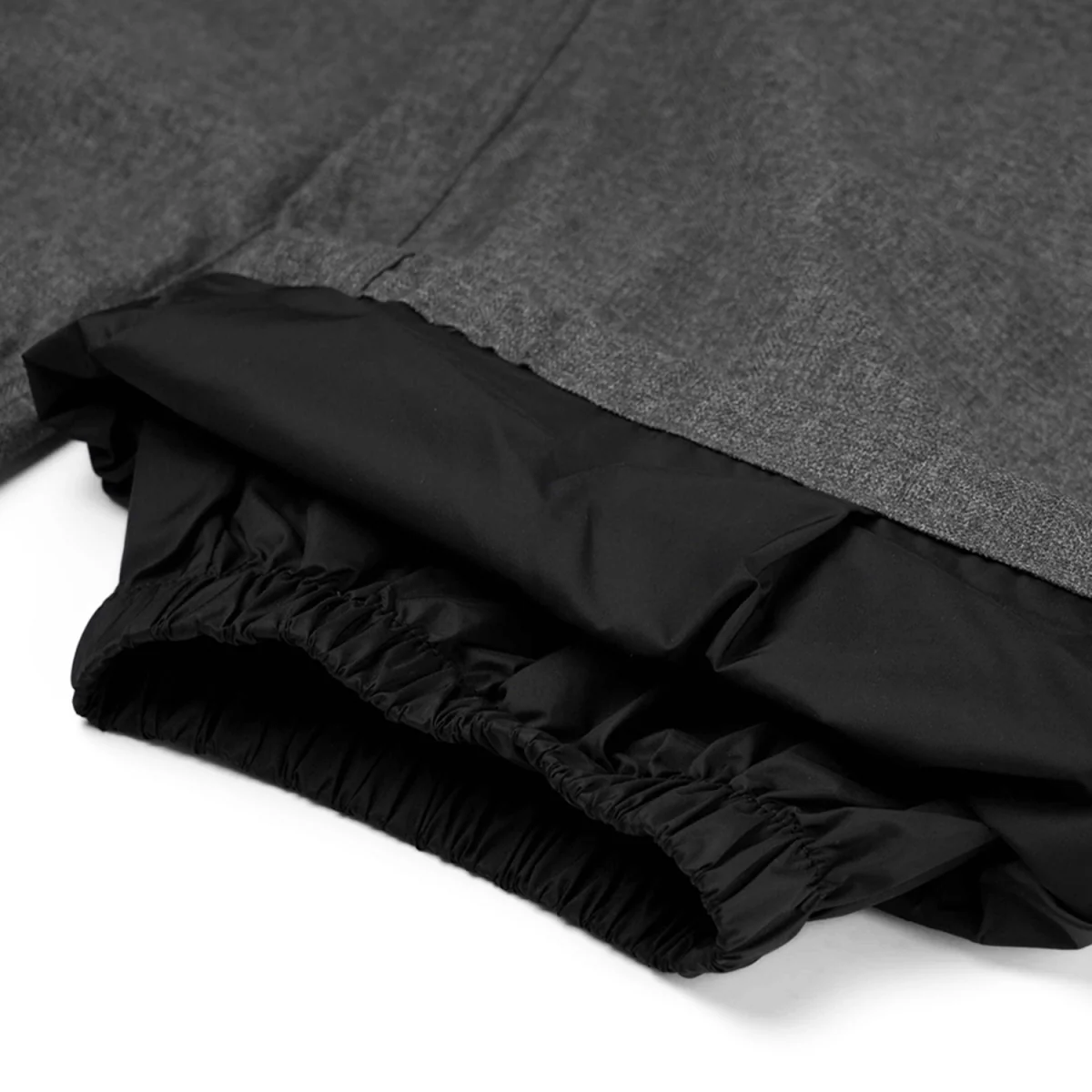 Bsrabbit Logo Herringbone Super Wide Ventilation Pant 2025 Charcoal - Image 5