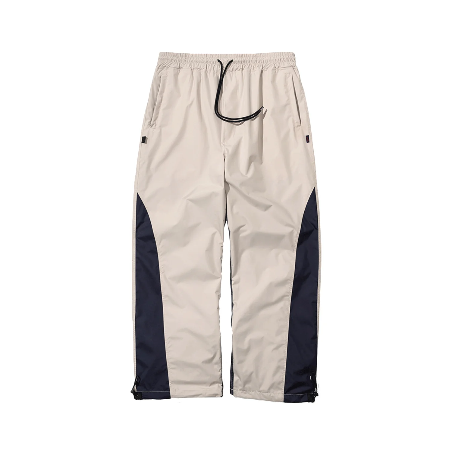 Bsrabbit Retro Wide Track Pant Beige