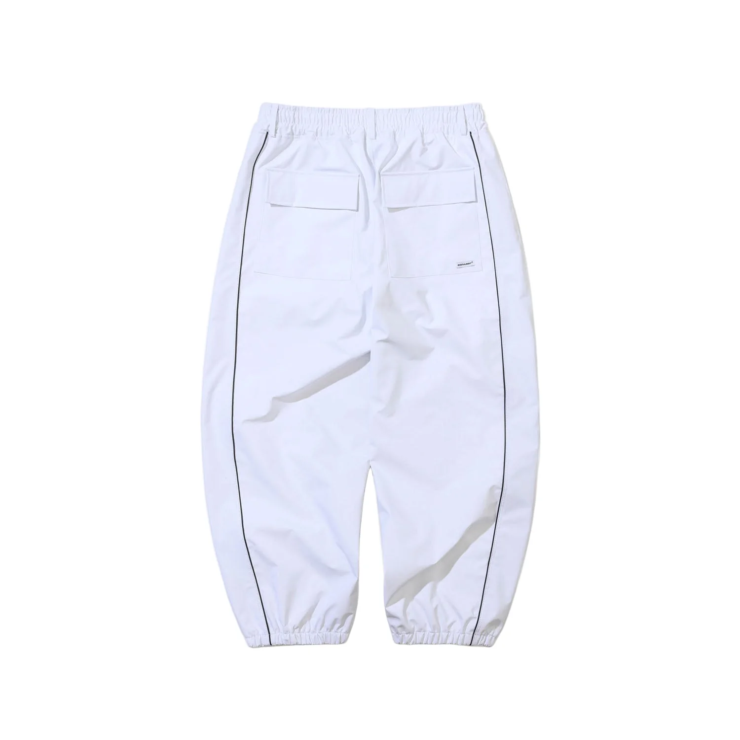 Bsrabbit Stream Line 3L Super Wide Jogger Pant 2026 White - Image 2