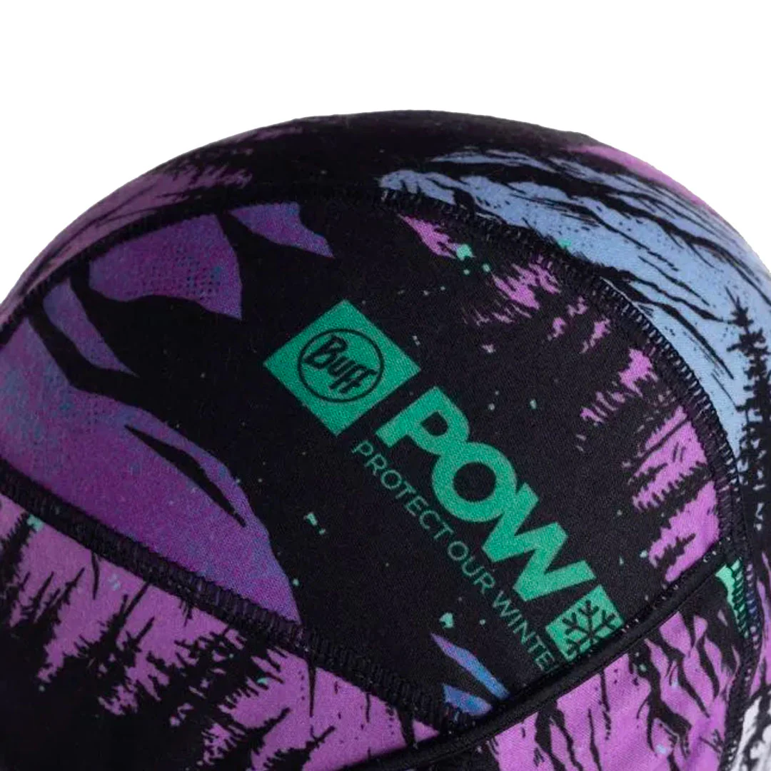 Buff x POW Thermonet Hinged Volcano Balaclava 2023 Violet - Image 2
