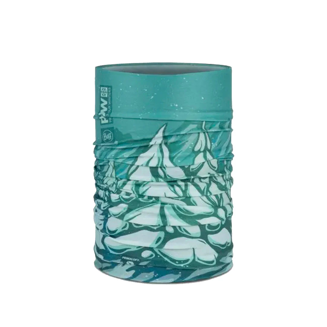 Buff x POW Thermonet Snow Ghost Neck Warmer 2023 Teal - Image 2
