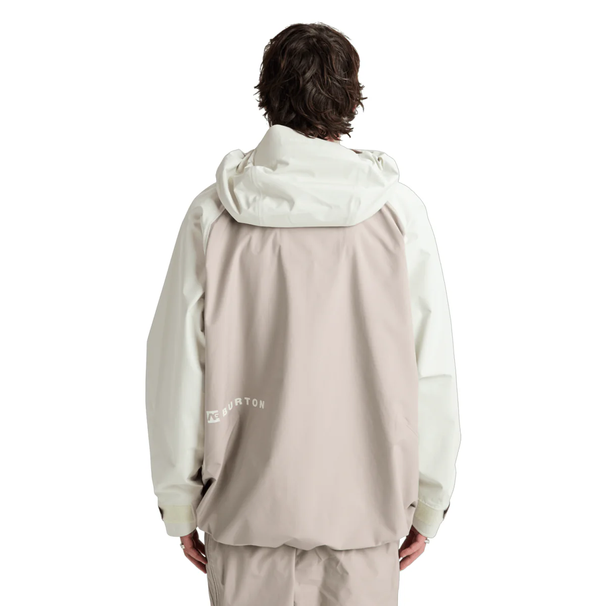 Burton AG Hardpack 3L Gore-Tex Jacket 2026 Bone White/Stone Grey - Image 2