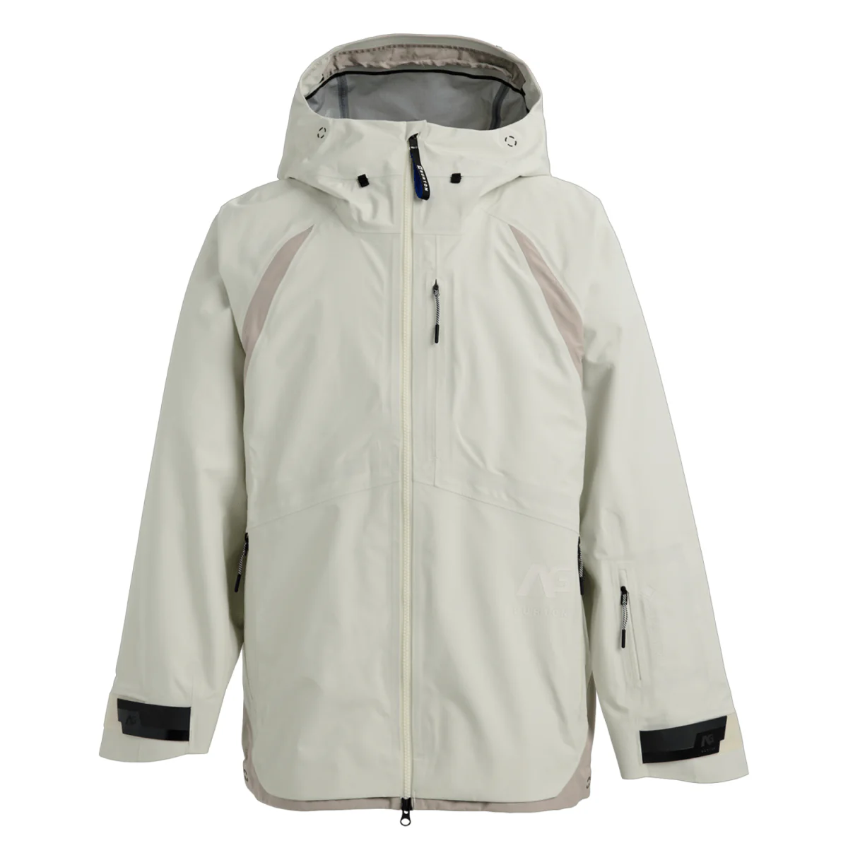 Burton AG Hardpack 3L Gore-Tex Jacket 2026 Bone White/Stone Grey - Image 6
