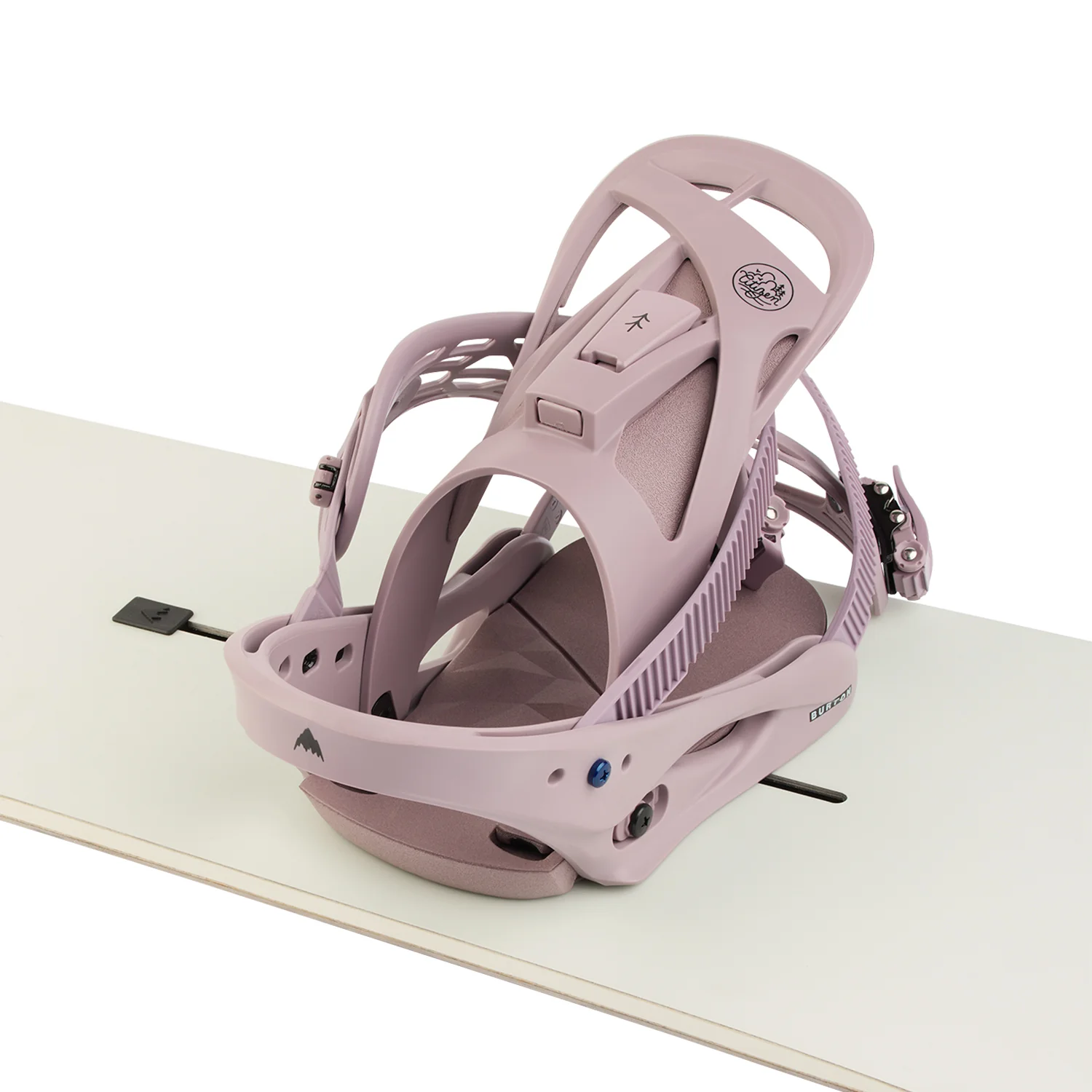 Burton Women's Citizen Re:Flex Snowboard Bindings 2024 Elderberry - Image 6