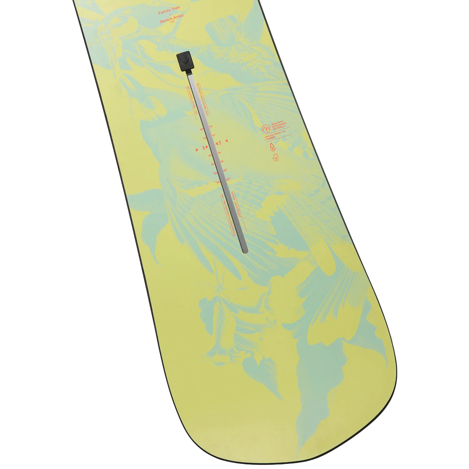 Burton Family Tree Sketch Artist Camber Snowboard 2026 - Image 5