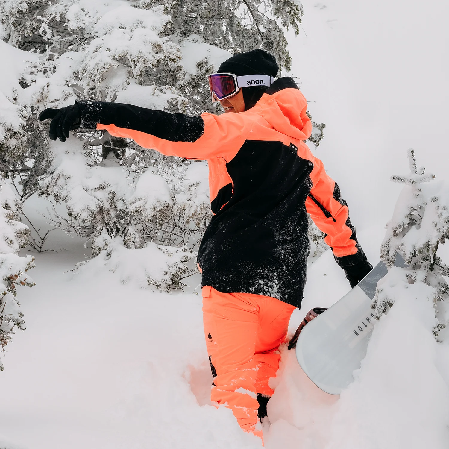 Burton Frostner 2L Anorak Jacket 2023 - Image 2