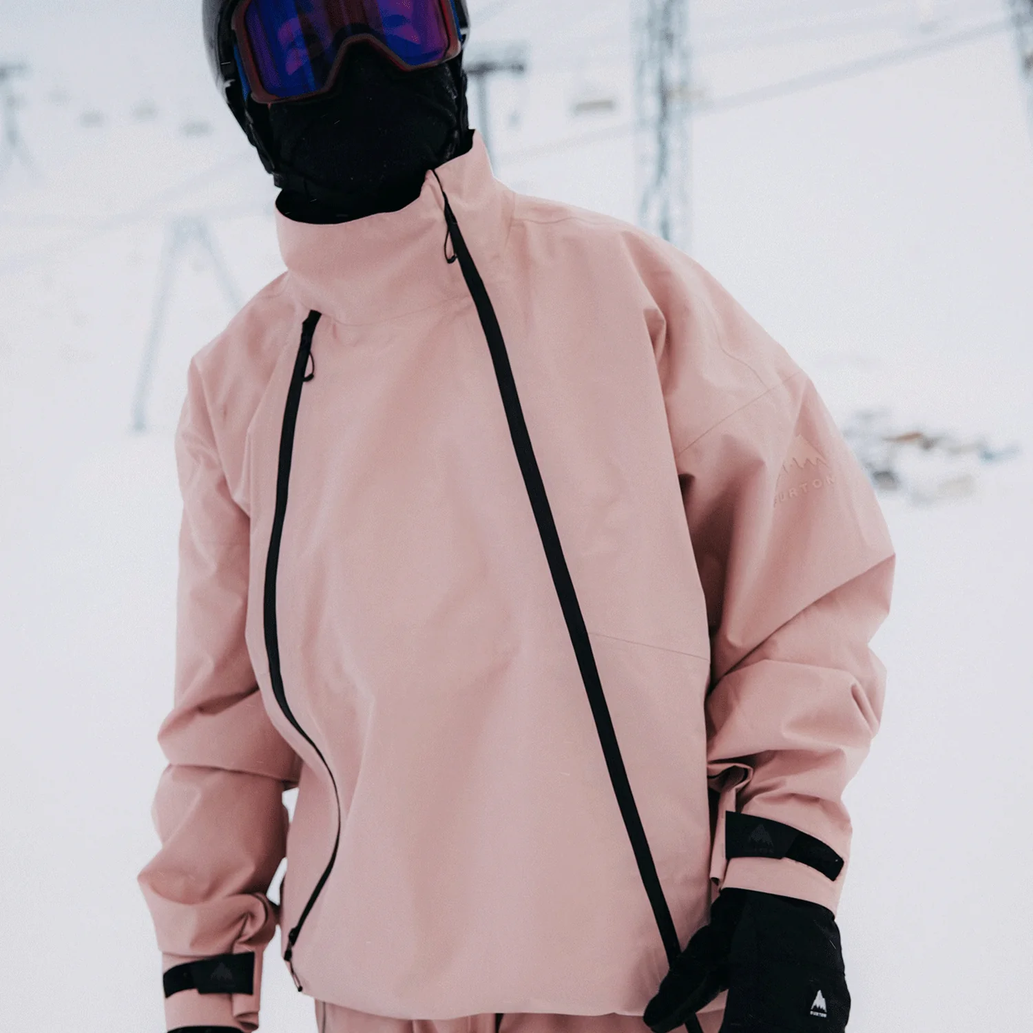 Burton Futuretrust 3L Anorak 2025 Shadow Pink - Image 2