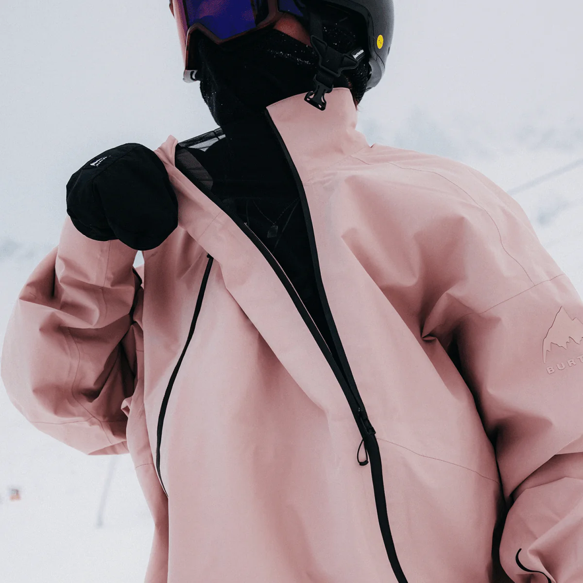 Burton Futuretrust 3L Anorak 2025 Shadow Pink - Image 4