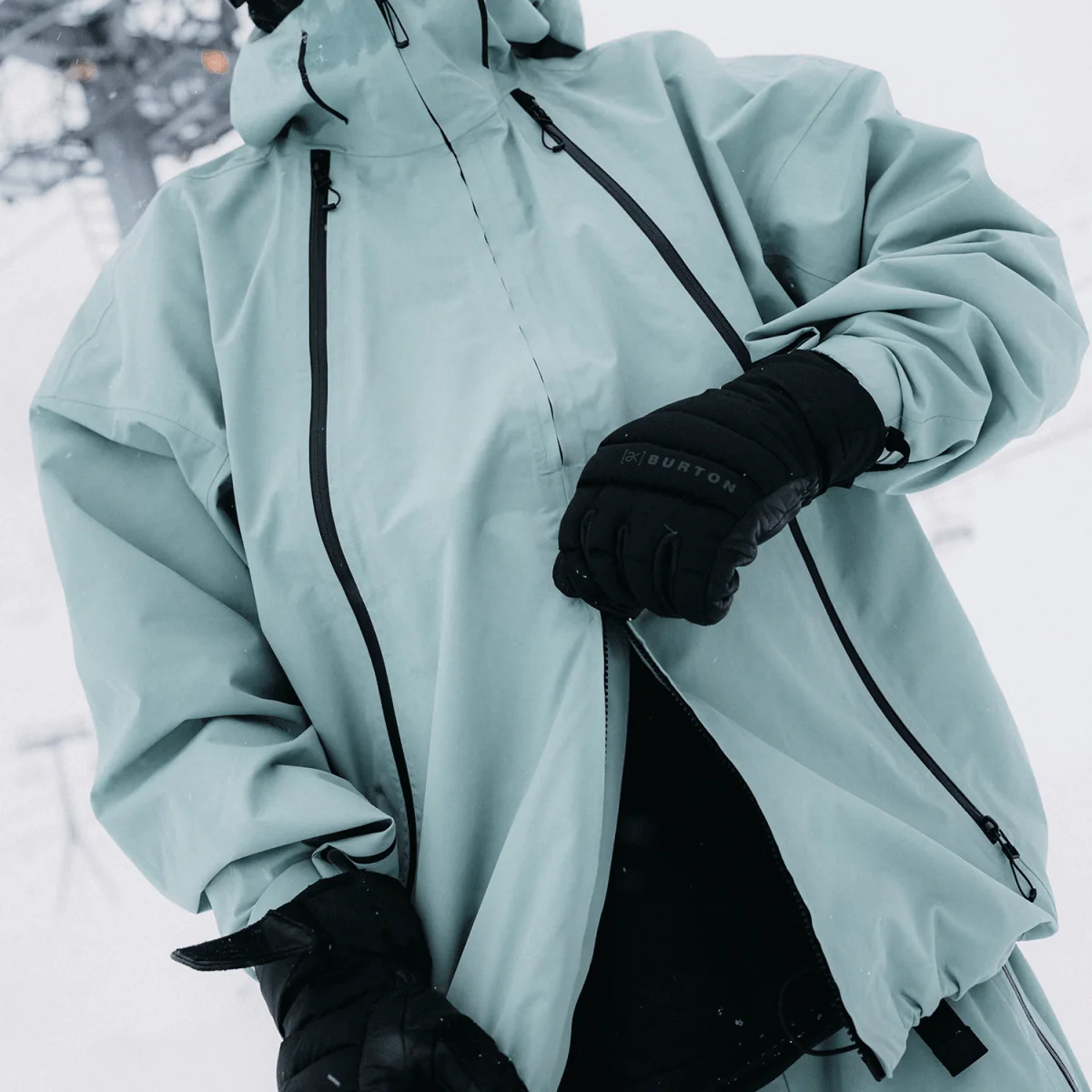 Burton Futuretrust 3L Jacket 2025 Petrol Green - Image 3