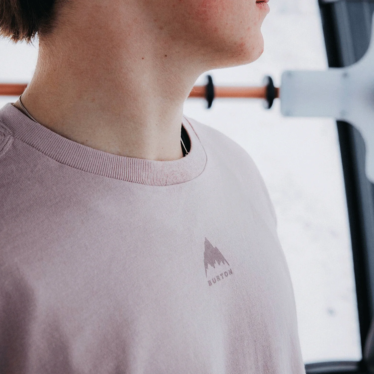 Burton Futuretrust S/S T Shirt Shadow Pink - Image 3