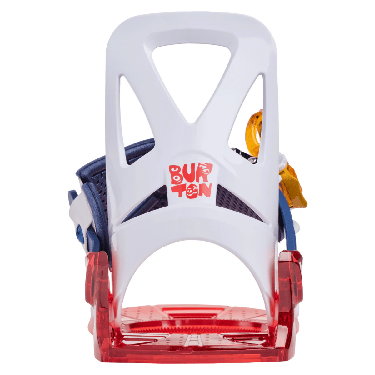 Burton Kids Grom Snowboard Bindings 2027 Red/Multi - Image 3