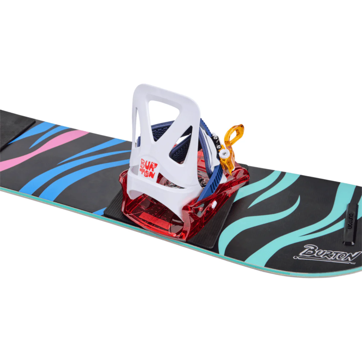 Burton Kids Grom Snowboard Bindings 2027 Red/Multi - Image 4