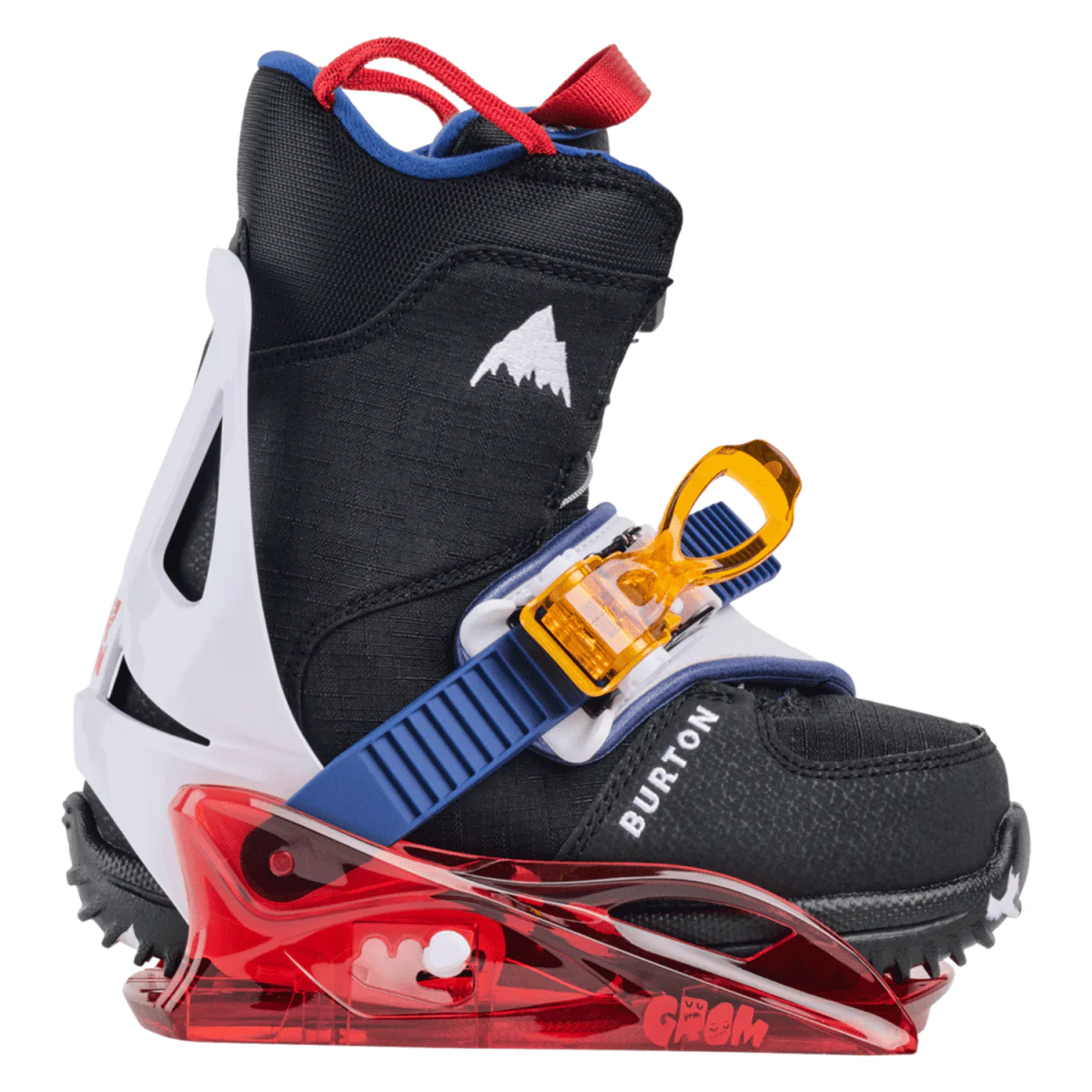 Burton Kids Grom Snowboard Bindings 2027 Red/Multi - Image 5