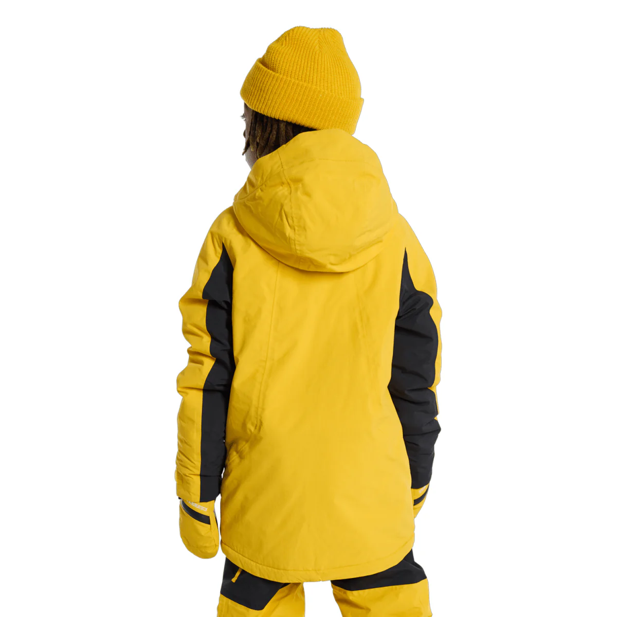 Burton Kids Hillslope Jacket 2026 Goldenrod/True Black - Image 2