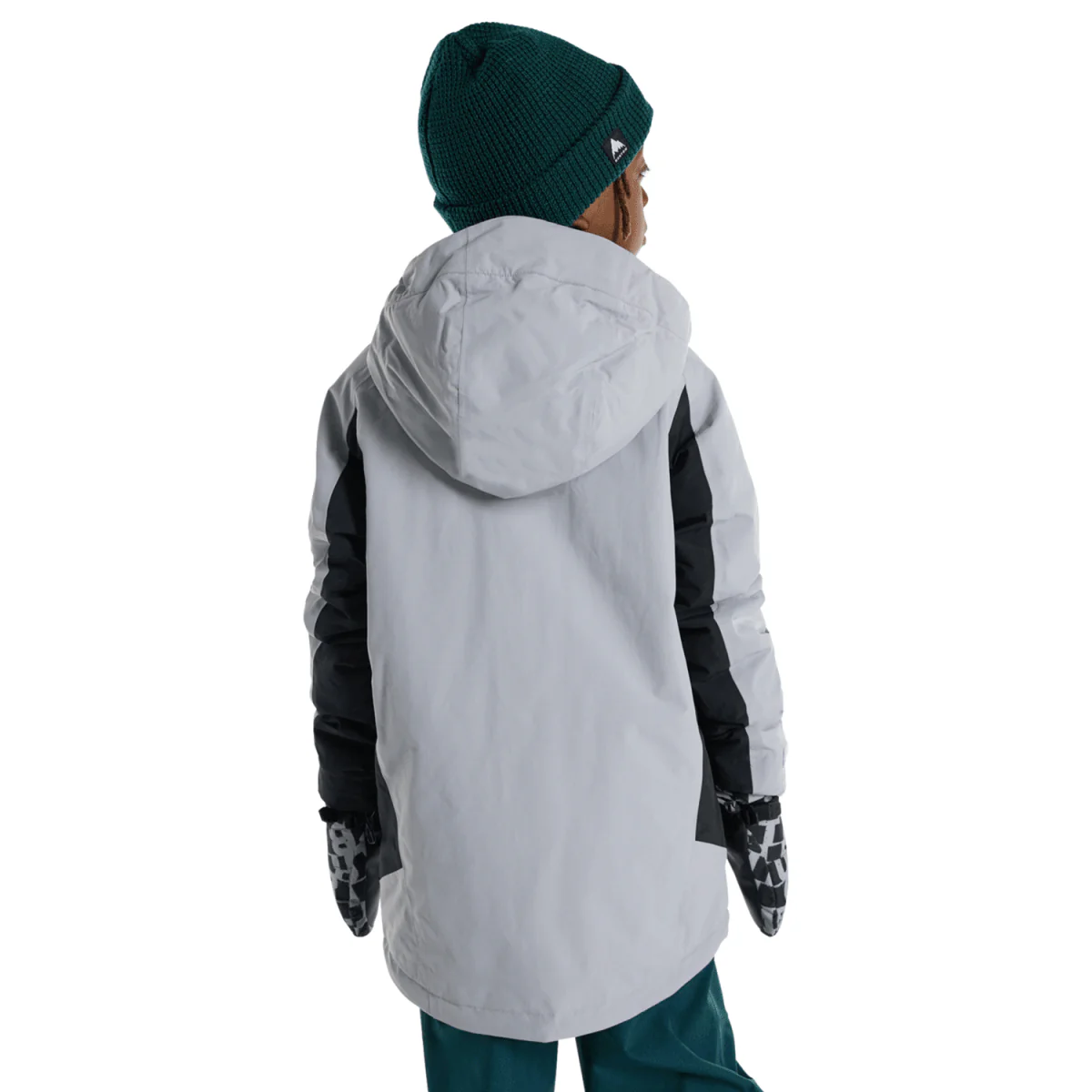 Burton Kids Skimmer 2L Jacket 2026 Silver Sconce/True Black - Image 2