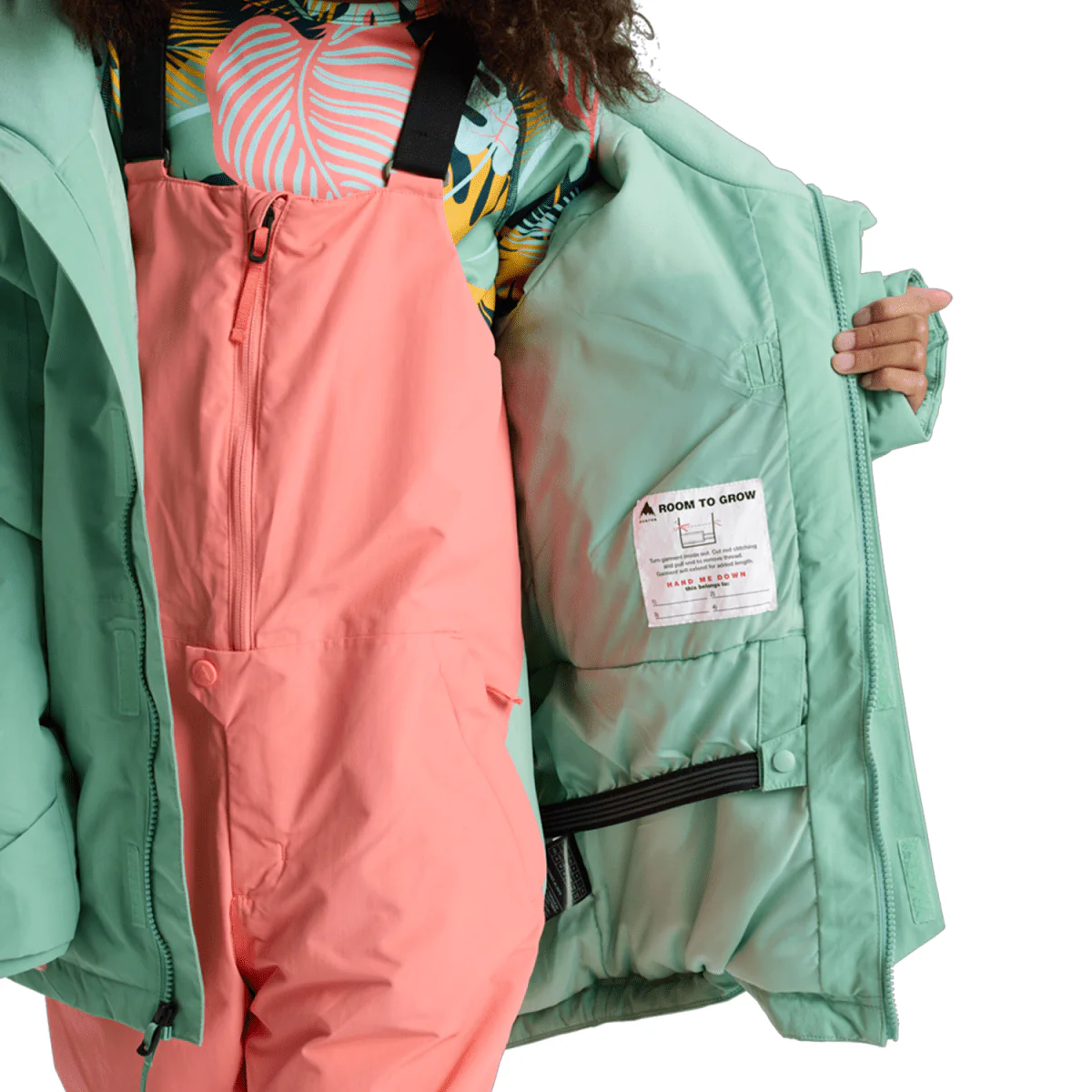 Burton Kids Skimmer Jacket 2026 Soft Sage - Image 5