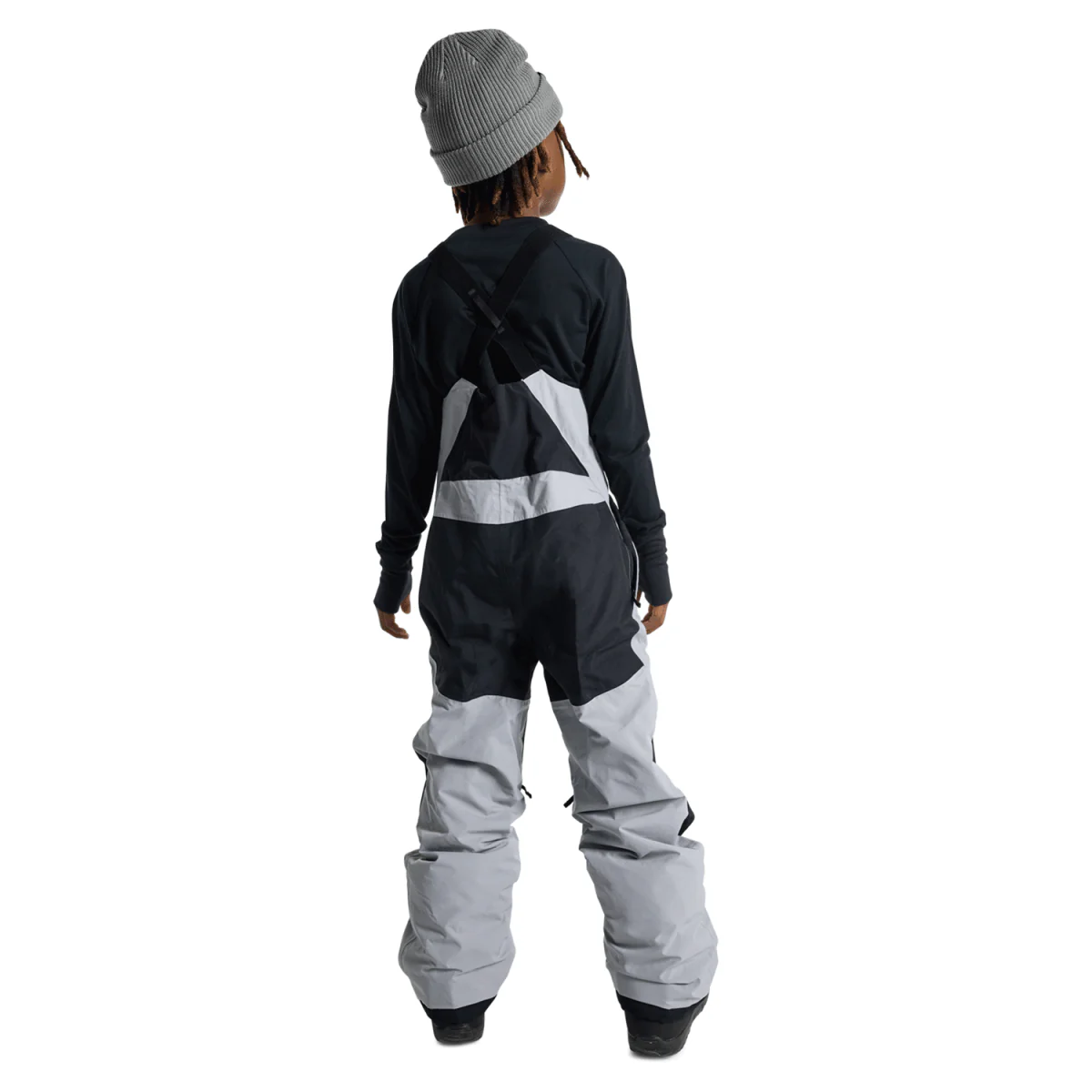 Burton Kids Skylar 2L Bib Pant 2026 Silver Sconce - Image 2