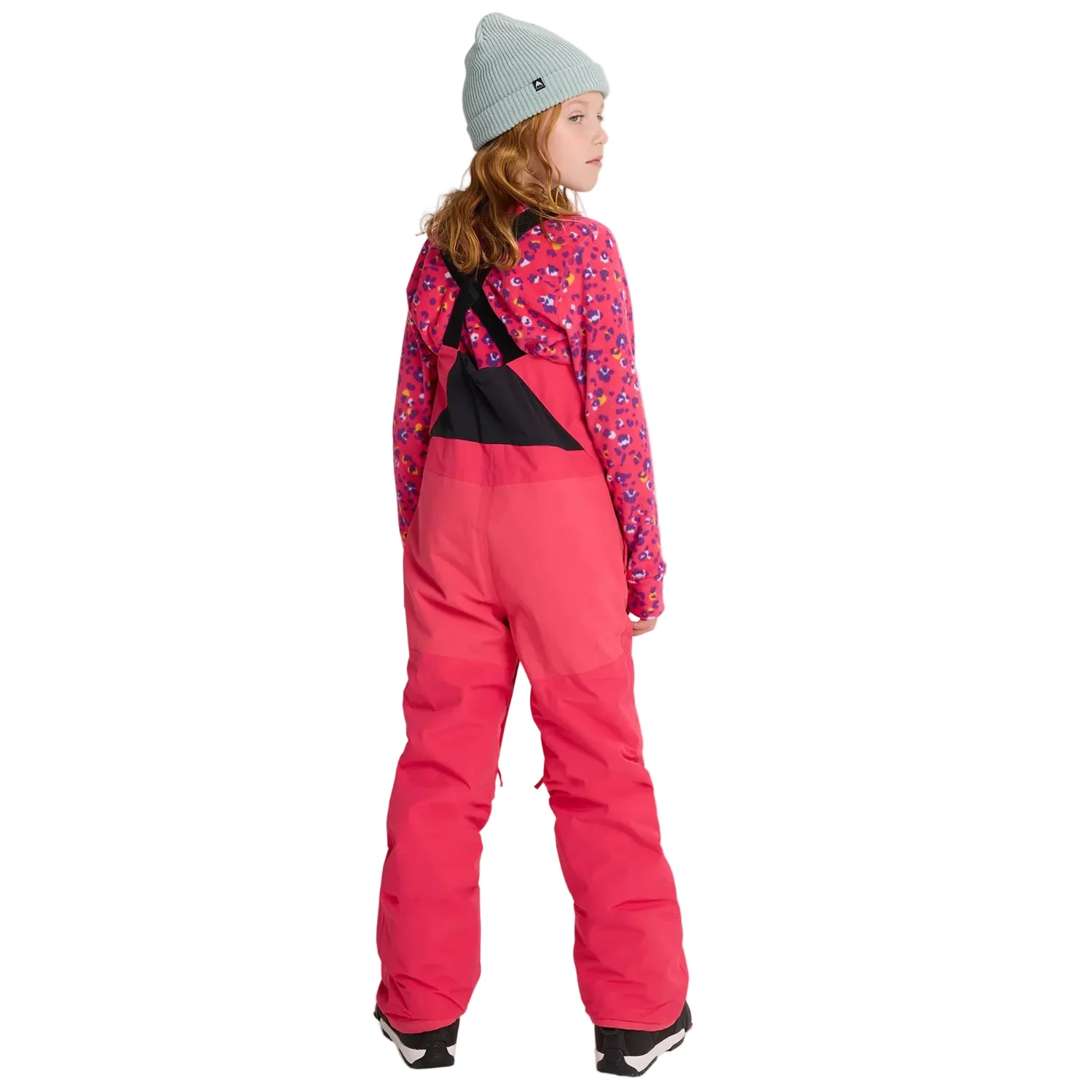 Burton Kids Skylar 2L Bib Pant 2026 Azalea Pink - Image 2