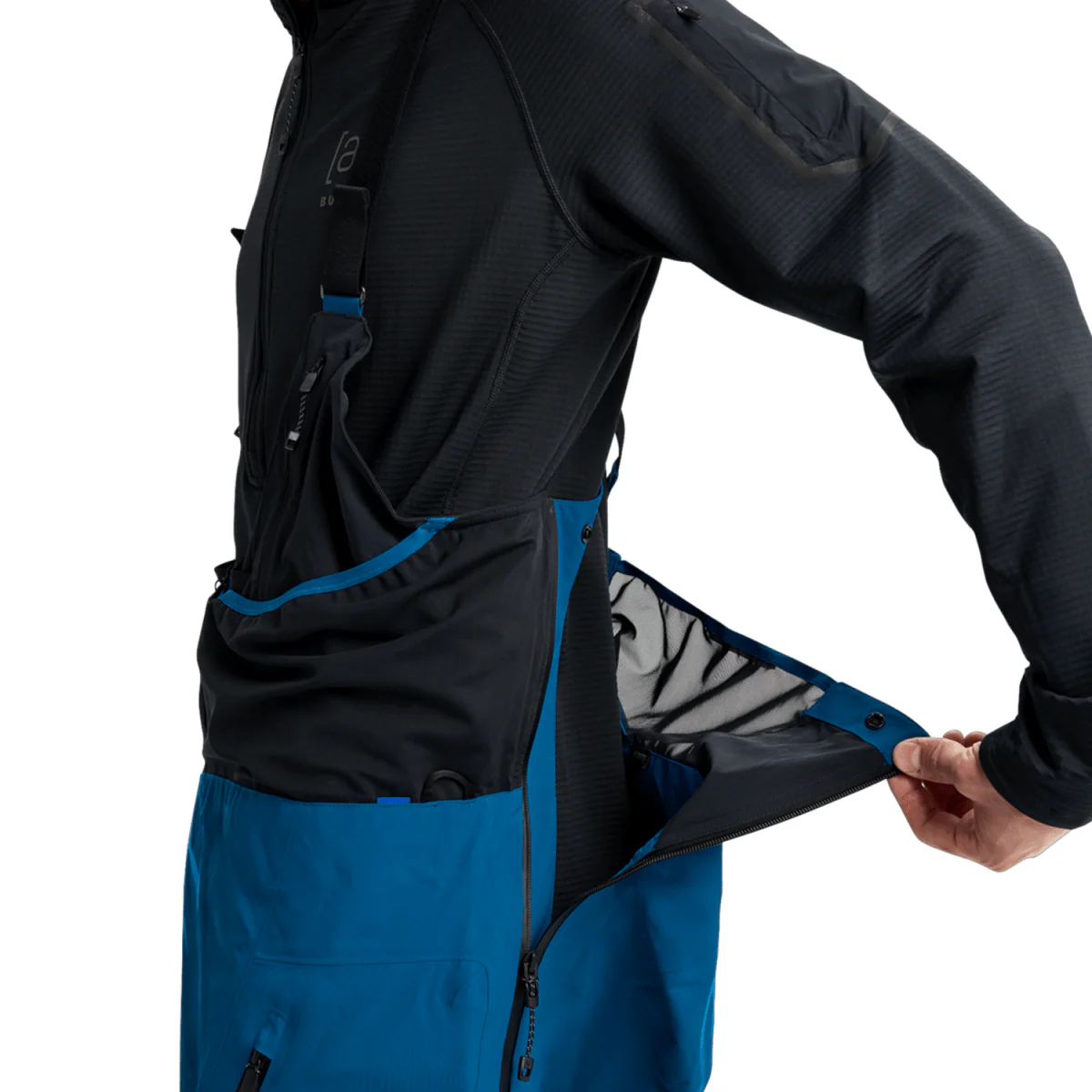 Burton Men's [ak] Acamar Gore-Tex Pro 3L Bib 2026 Blue Teal - Image 4