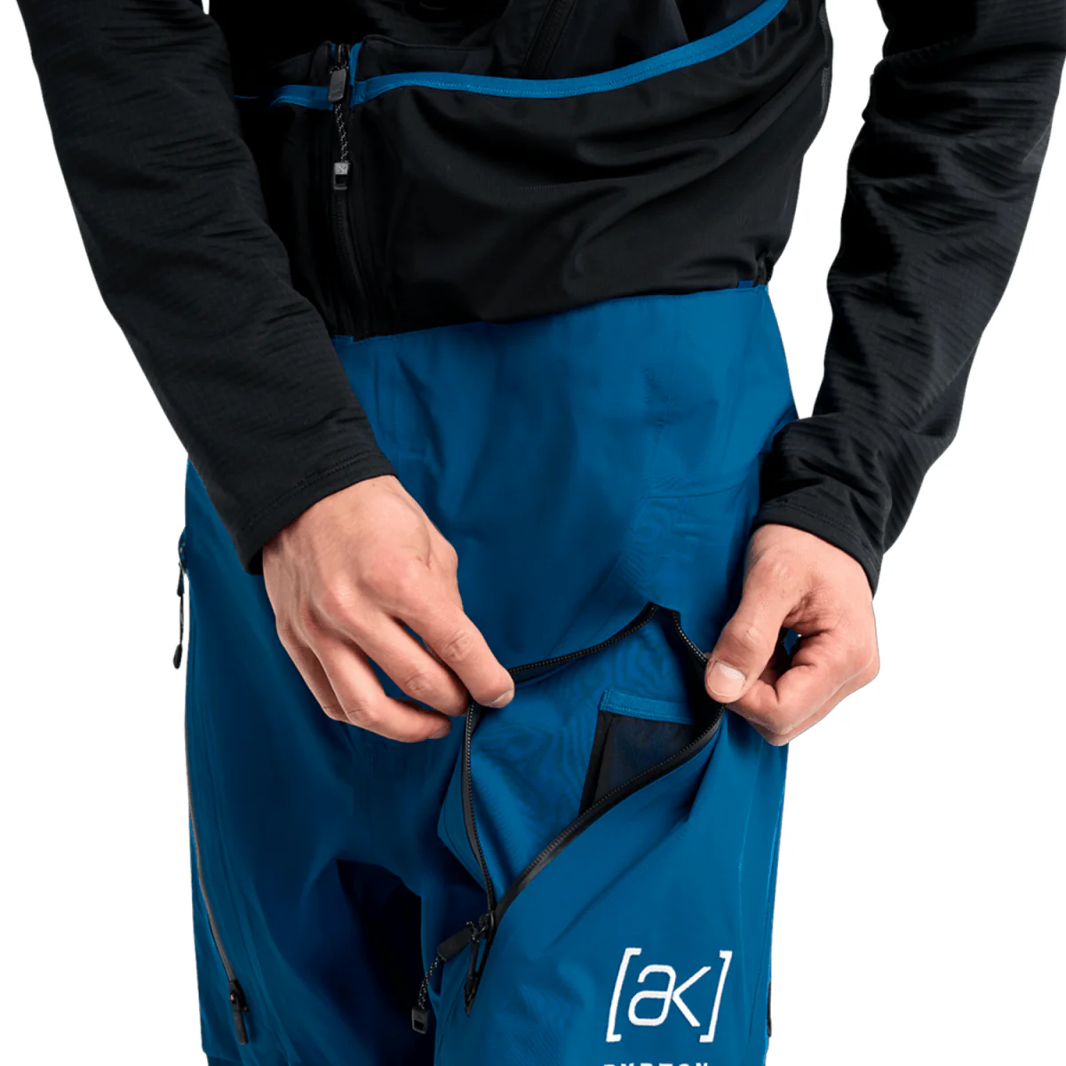 Burton Men's [ak] Acamar Gore-Tex Pro 3L Bib 2026 Blue Teal - Image 5