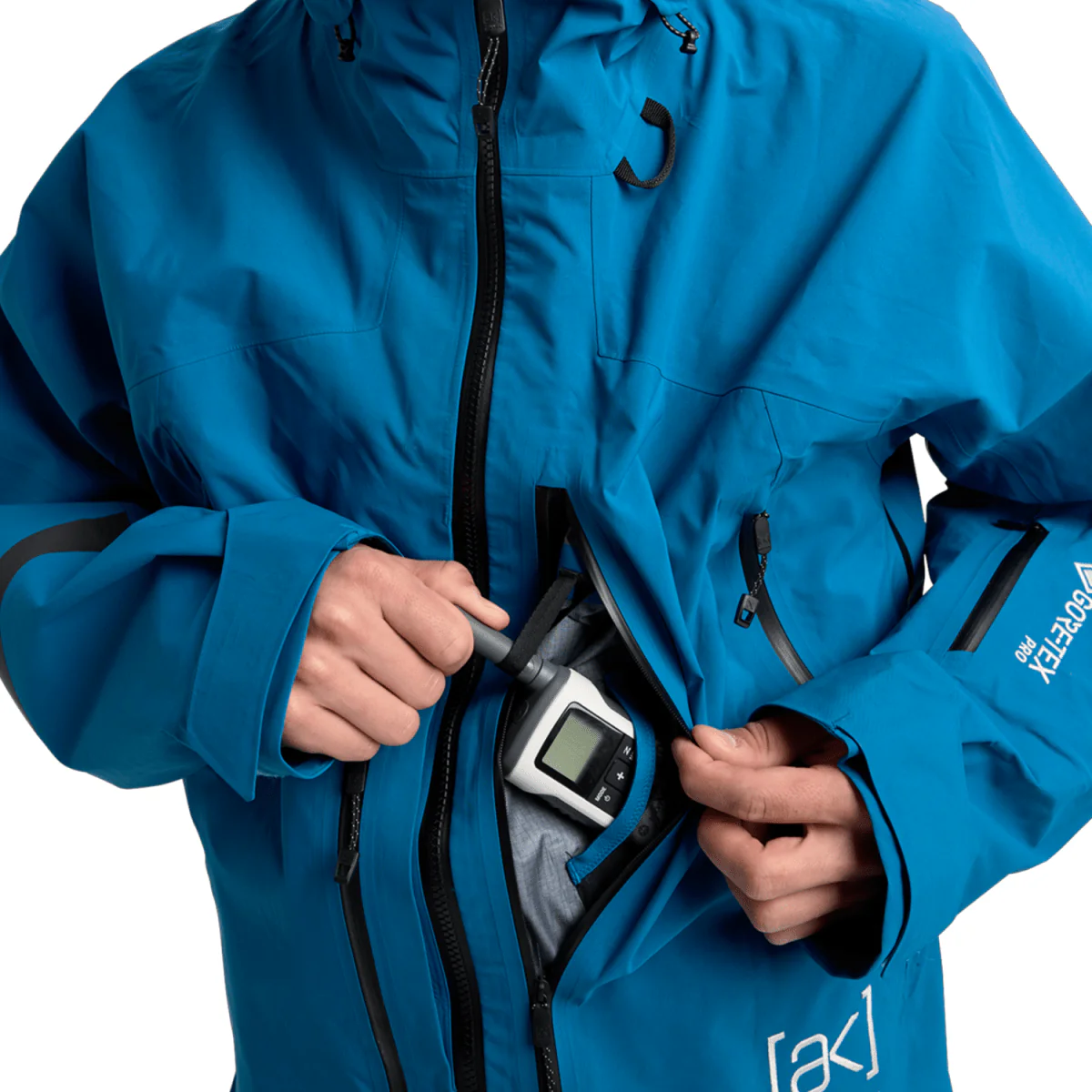 Burton Men's [ak] Acamar Gore-Tex Pro 3L Jacket 2026 Blue Teal - Image 5