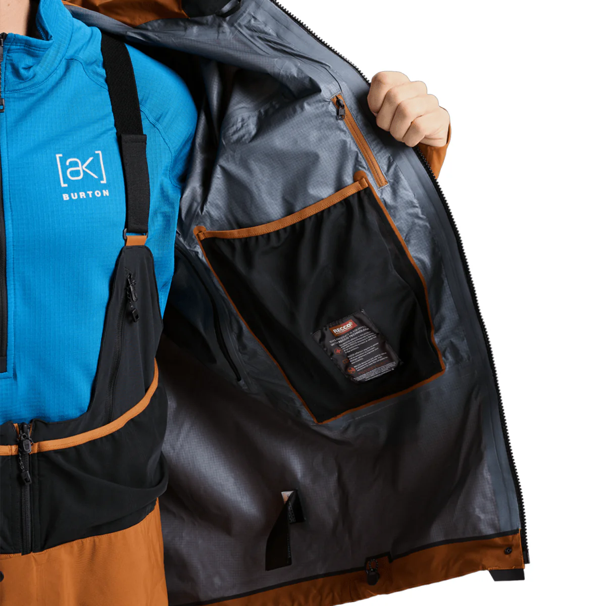 Burton Men's [ak] Acamar Gore-Tex Pro 3L Jacket 2026 Chestnut Brown - Image 5