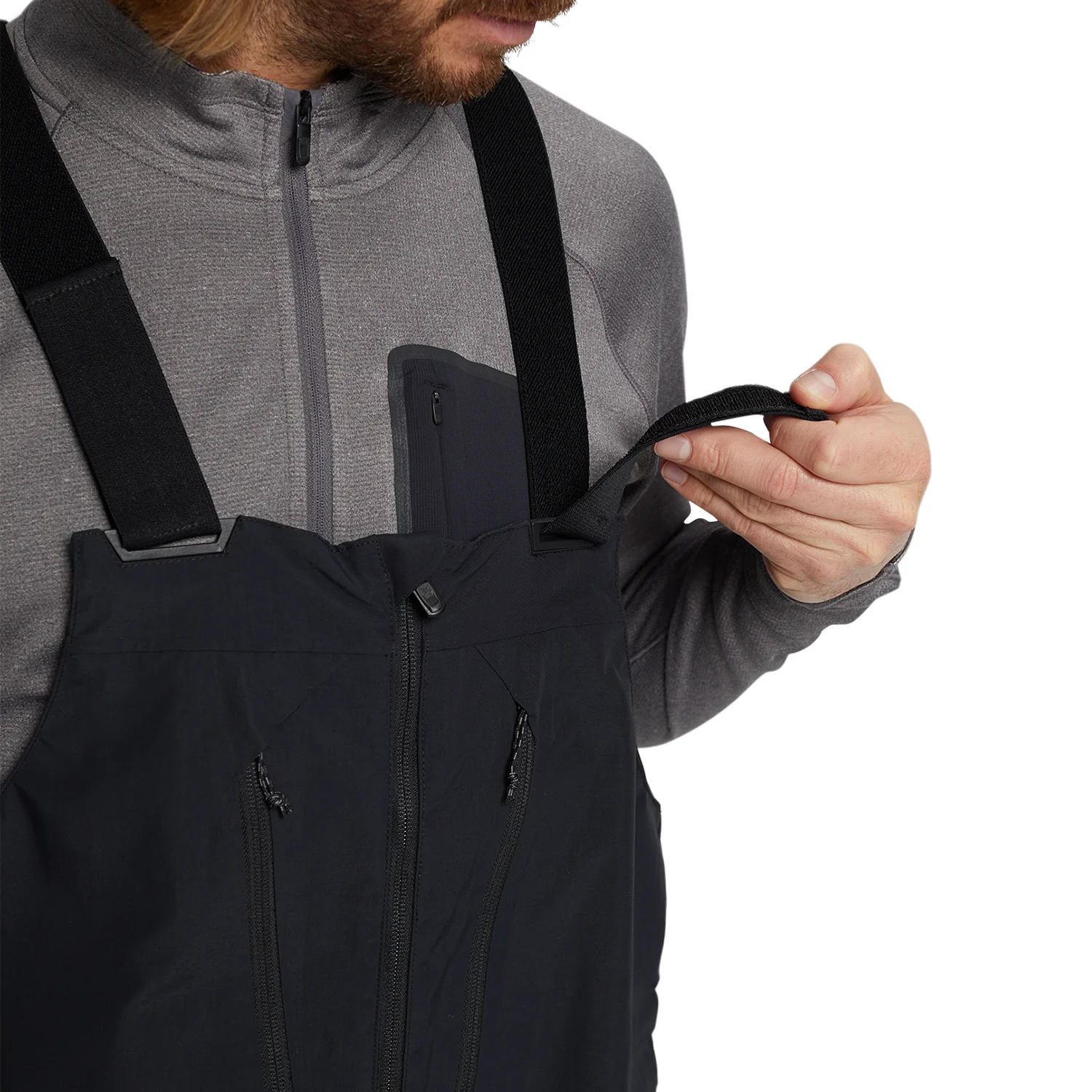 Burton Men's [ak] Cyclic 2L Gore-tex Bib Pant 2024 True Black - Image 5