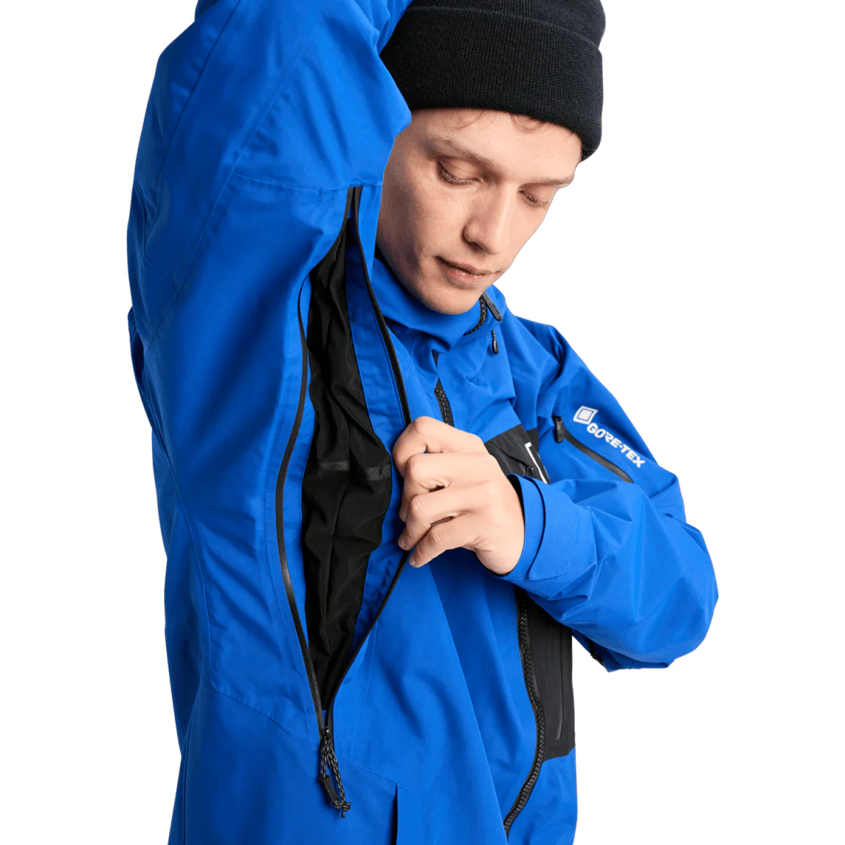 Burton Men's [ak] Cyclic Gore‑Tex 2L Jacket 2026 Jake Blue/True Black - Image 5