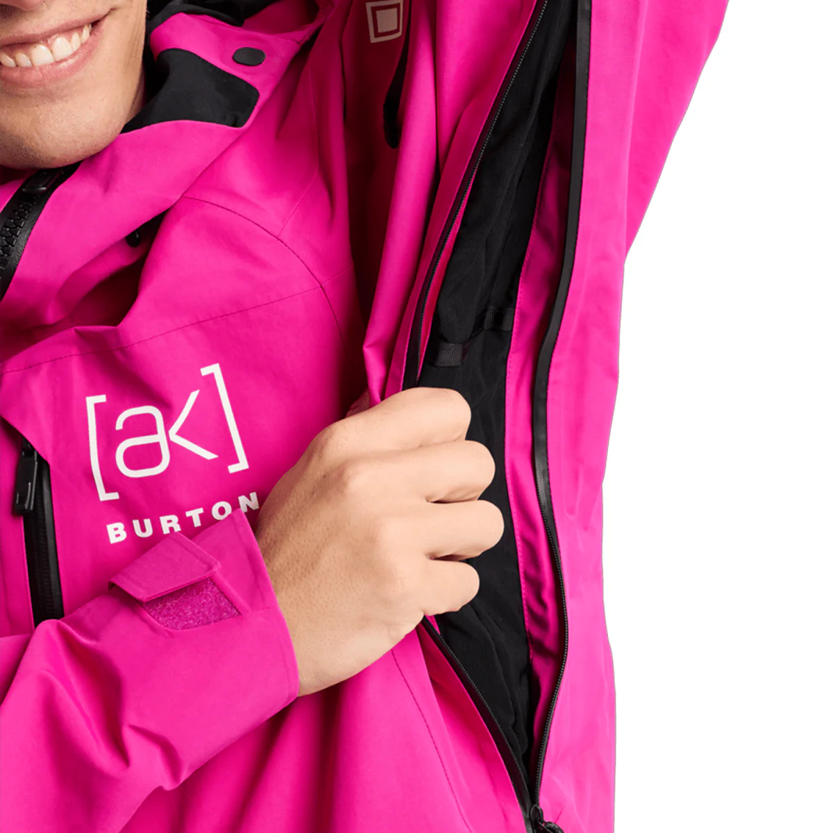 Burton Men's [ak] Cyclic Gore‑Tex 2L Jacket 2026 Very Berry - Image 5