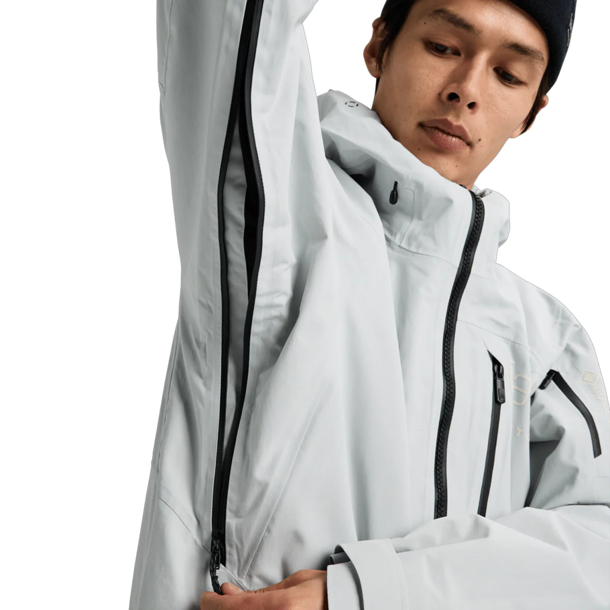 Burton Men's [ak] Cyclic Gore-tex Jacket 2026 Grey Cloud - Image 6