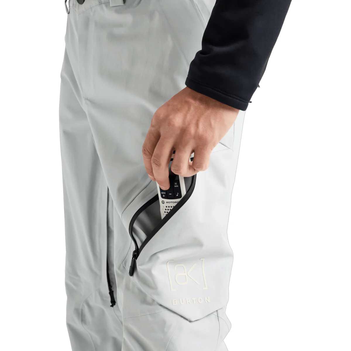 Burton Men's [ak] Cyclic Gore-tex Pant 2026 Grey Cloud - Image 5