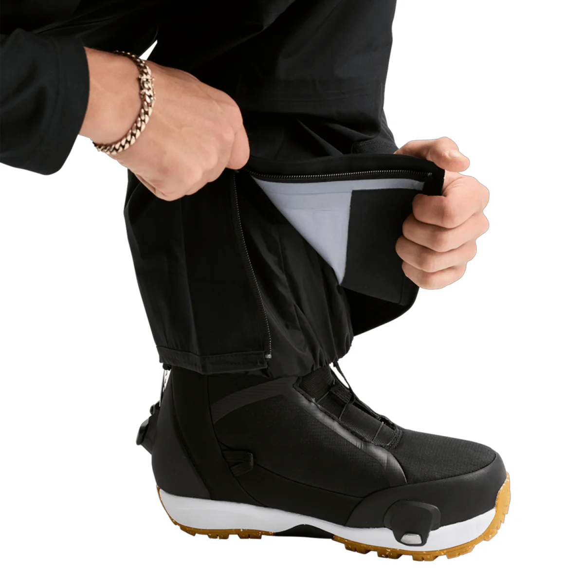 Burton Men's [ak] Freebird Gore-tex 3L Bib Pant 2027 True Black - Image 3
