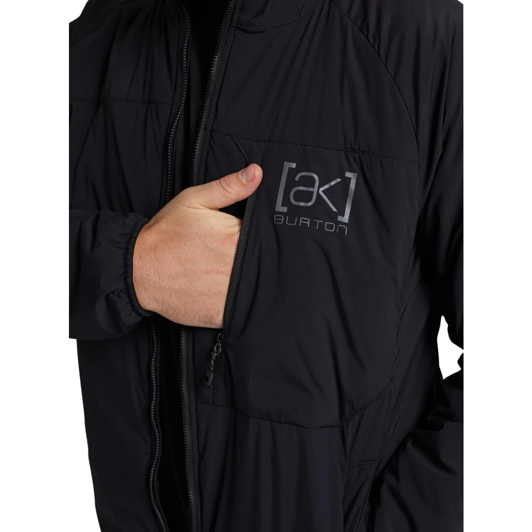 Burton Men's [ak] Helium Hooded Stretch Insulated Jacket 2024 True Black - Image 4