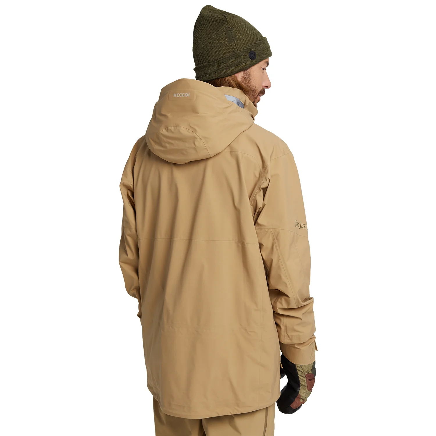 Burton Men's [ak] Hover 3L Stretch Gore-Tex Jacket 2024 Kelp - Image 2