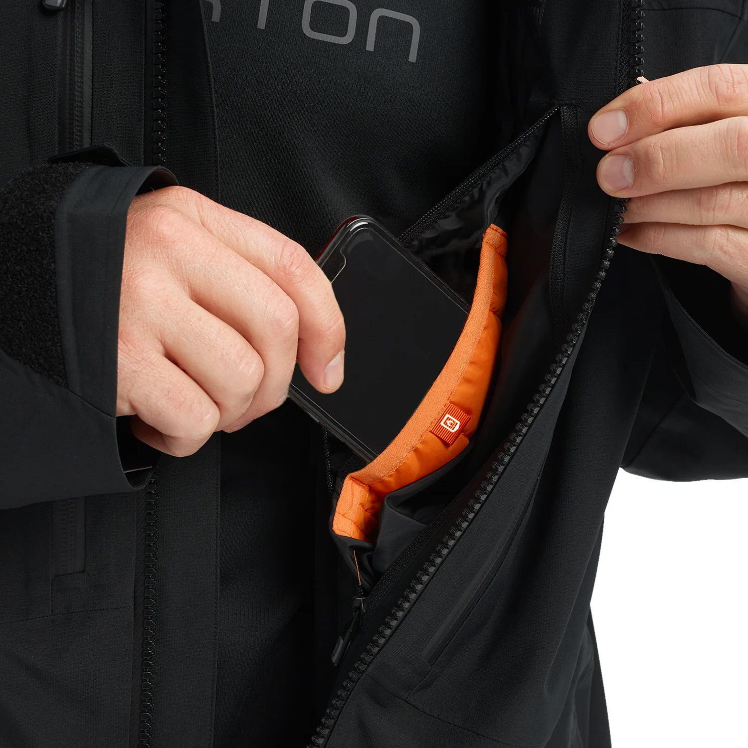 Burton Men's [ak] Swash 2L Gore-Tex Jacket 2024 True Black - Image 2